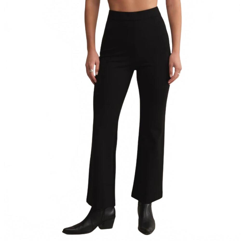 NEW Z SUPPLY do it all slim kick pant in black